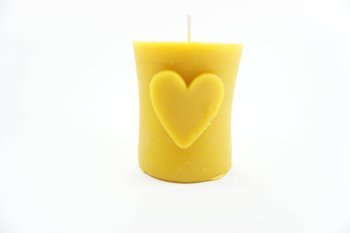 ŚWIECA z WOSKU PSZCZELEGO ekologiczna bezzapachowa