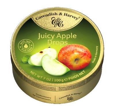 Cavendish&Harvey Juicy Apple Drops 200g