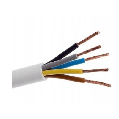 Przewód kabel linka OWY 5x1 300/500V - 100m
