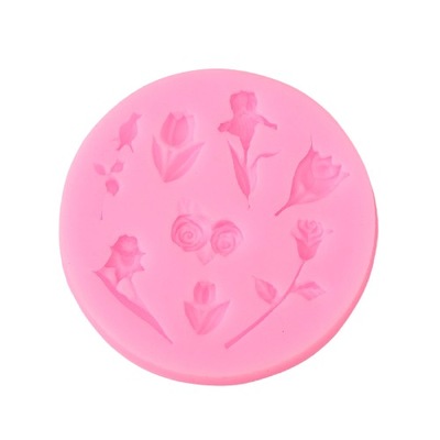 BFS315 Forma foremka silikonowa do żywic KWIATY