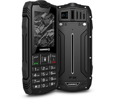 Telefon komórkowy myPhone HAMMER Rock IP68 DualSIM czarny