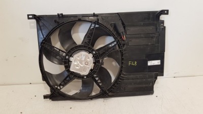 Bmw f40 f45 f48 f39 mini f56 f55 f57 вентилятор радиатора исправный оригинал фото №1