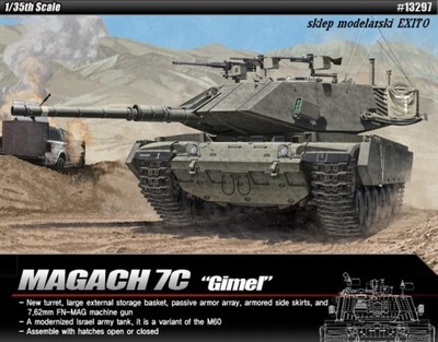 ACADEMY 13297 1:35 IDF Magach 7C Gimel