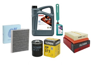 Олія rowe hightec rs d1 sae 0w-16 5l + набір фільтрів do 02/2023 фото №1