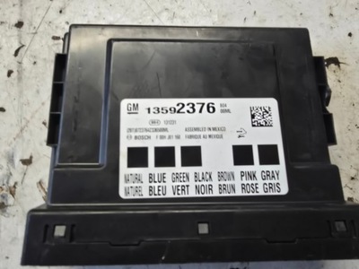 Opel insignia a модуль комфорта bcm 13592376 фото №1