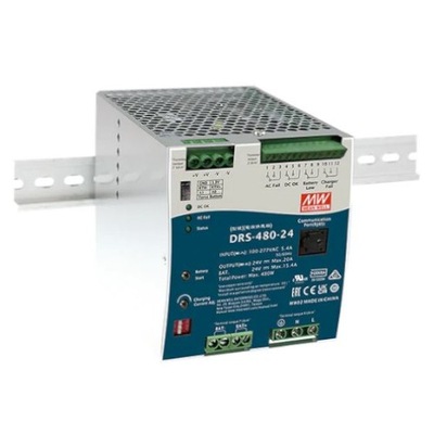 DRS-480-24 Zasilacz buforowy 480W 24V 20A