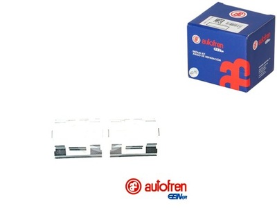 Набор монтажный тормозных колодок перед задняя iveco daily iii daily vi mercedes фото №1