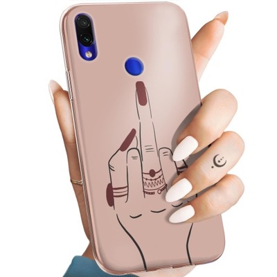 ETUI DO XIAOMI REDMI NOTE 7 / 7 PRO WZORY FUCK YOU FUCK OFF OBUDOWA CASE