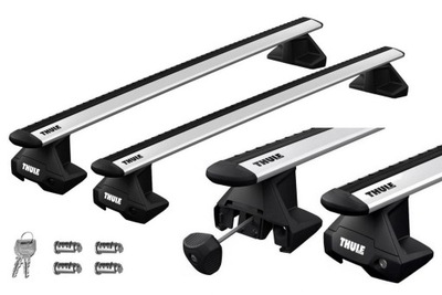 MALETERO DE TECHO THULE EVO CLAMP VW E-GOLF DE 2015  