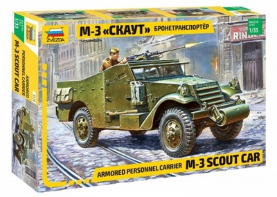 M-3 Scout armored car /1:35/ - ZVEZDA 3519