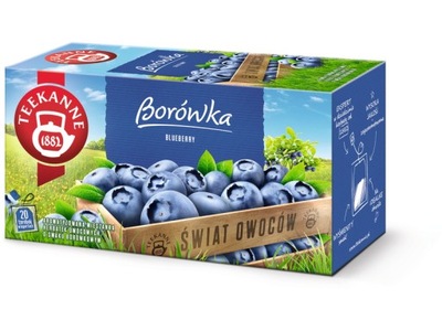 Herbata TEEKANNE Borówka (20 sztuk)