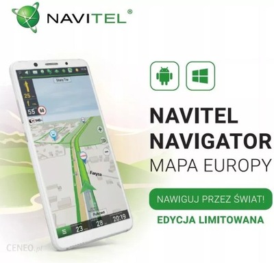 Mapa do nawigacji Europa Navitel Navigator Europa Licencja Kod Voucher