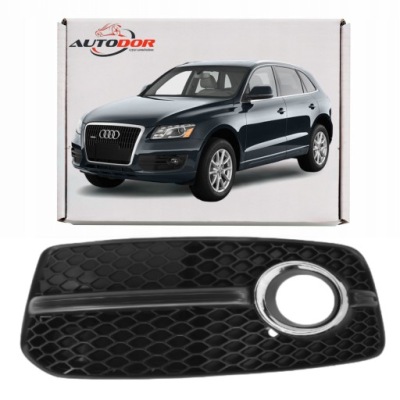 Audi q5 8r 2008 - 2012 решітка  решітка заглушка протитуманної фари w бампер передні  ліва фото №1