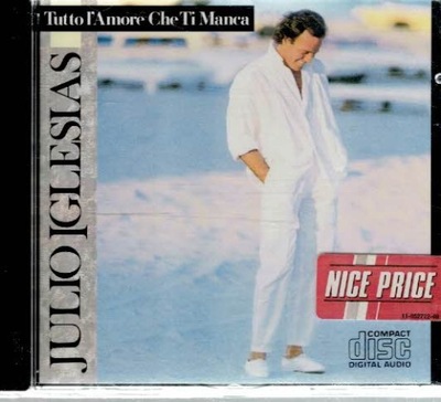 CD Julio Iglesias - Tutto L'Amore Che Ti Manca