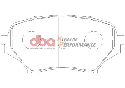 DBA XTREME MAZDA MX5 05-15 TRINKELĖS PRIEK. DB2063XP 