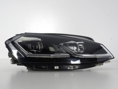 Лампа передняя правая vw golf vii lift 17-21 фото №1