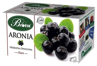 ARONIA Herbata Owocowa Bifix 20 tb