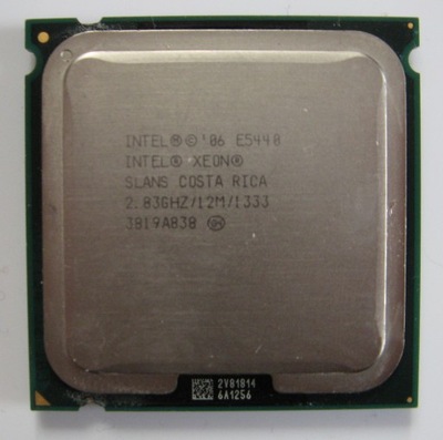 Xeon E5440 (quad Q9550) 4x2.83Ghz 12MB LGA775