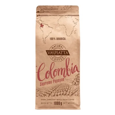 Kawa Ziarnista VASPIATTA SUPREMO COLOMBIA 1000g