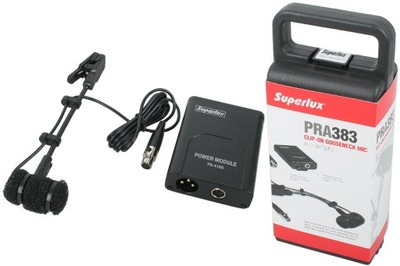 SUPERLUX PRA383D mikrofon do instrumentów dętych