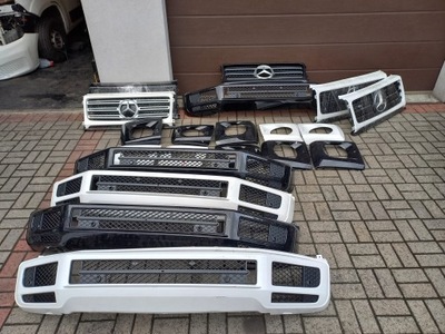 BUMPER FRONT RADIATOR GRILLE MERCEDES G CLASS W463 GRILLE  