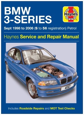 BMW SERII 3 E46 (1998-2006) MANUAL REPARACIÓN HAYNES 24H  