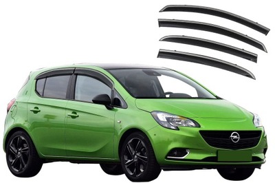 OPEL CORSA E 2014-2019 DEFLECTORES PARA VENTANAS  