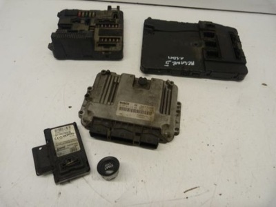 Бортовой компьютер иммобилайзер 0281011276 megane 2 ii 1.9 dci фото №1