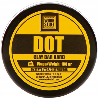 Work Stuff Dot Clay Twarda Glinka Do Lakieru 100 g