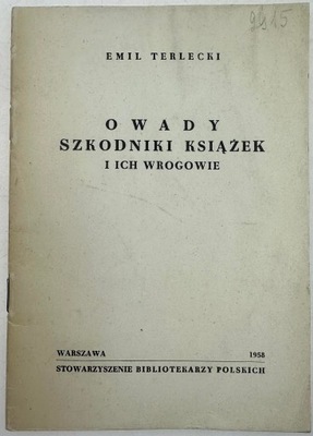 Owady szkodniki książek i ich wrogowie