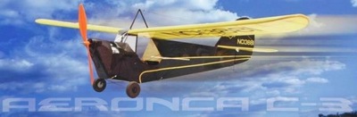 Aeronca C-3 Kit 40" [1813] - Samolot DUMAS
