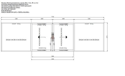 OKNA DRZWI ALUMINIOWE TARASOWE PRZESUWNE HST