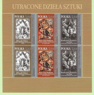 Ark. 4310-2 (Bl. 189)** Utracone dzieła sztuki (I)