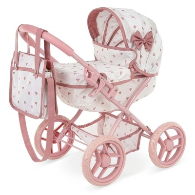 WÓZEK DLA LALEK LALKI GŁĘBOKI GONDOLA TORBA SKŁADANY KOSZYK KINDERPLAY