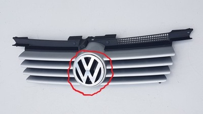 ZNAK VW W РЕШЁТКА РЕШЁТКА СЕРЕБРО VW BORA VW GOLF IV 1J5853562 1997-2004