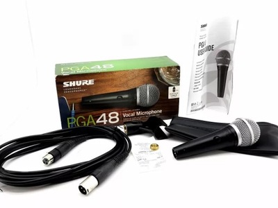 MIKROFON DYNAMICZNY WOKALOWY SHURE PGA 48