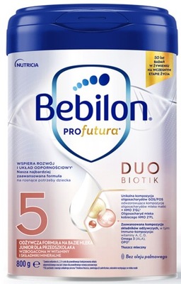 Bebilon Profutura Duobiotik 5 Mleko modyfikowane po 2. roku 800g