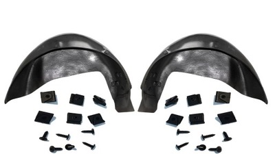 Подкрылок задние l + p + клипсы opel astra g ii 98- фото №1