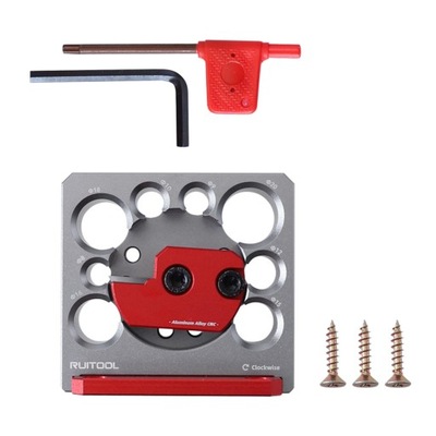 Aluminum Alloy Dowel Maker Jig, Electric Drill