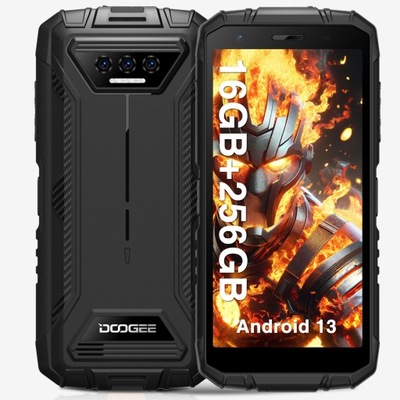 DooGee S41Max Smartfón 16GB/256GB Android 13 HD+ 6300mAh SIM OTG NFC WIFI