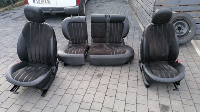 Сидіння заднє сидіння обшивки шкіра alcantara delta iii фото №1