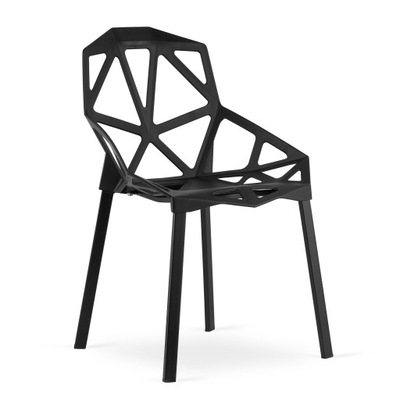 Krzesło ESSEN - czarne x 3