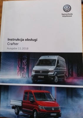 VW CRAFTER II 2016- POLSKA MANUAL MANTENIMIENTO + FORRO  