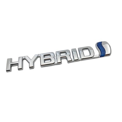 EMBLEMAT ZNACZEK napis naklejka HYBRID Toyota ABS