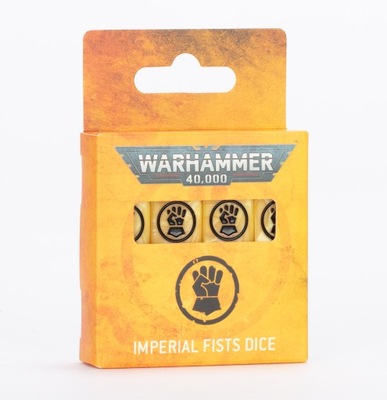 WARHAMMER 40000: IMPERIAL FISTS DICE