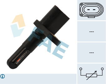 SENSOR TEMPERATURA AIRE FAE 33227 06B905379A  