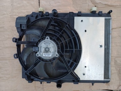 Комплект радиатор воды вентилятор citroen c3 aircross 1.2i peugeot 2008 фото №1