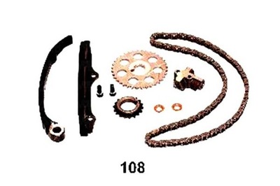 Japanparts набір ланцюг розподільного валу ford maverick 2 фото №1