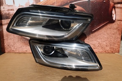 AUDI Q5 RESTYLING BI-XENON DIRECCIONAL 8R0941032C /031C DERECHA I IZQUIERDA FARO FAROS  