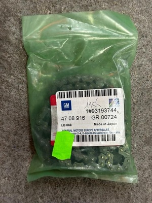 Цепь распределительного вала оригинальный номер 3193744 фото №1